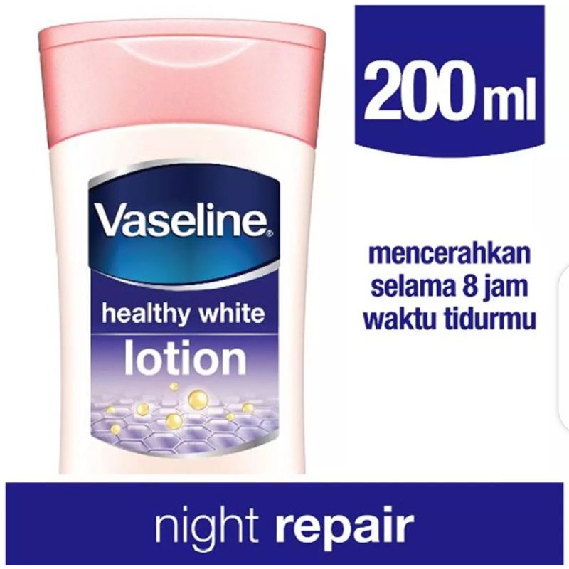 Vaseline Healthy White Lotion Night Repair 200ml