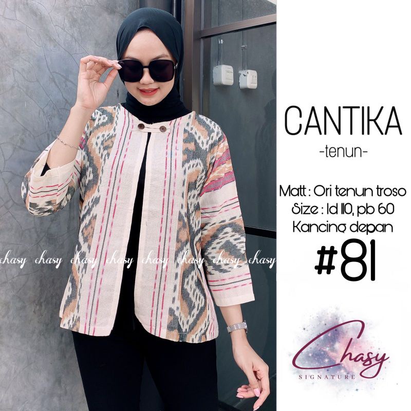 Cantika tunik tenun