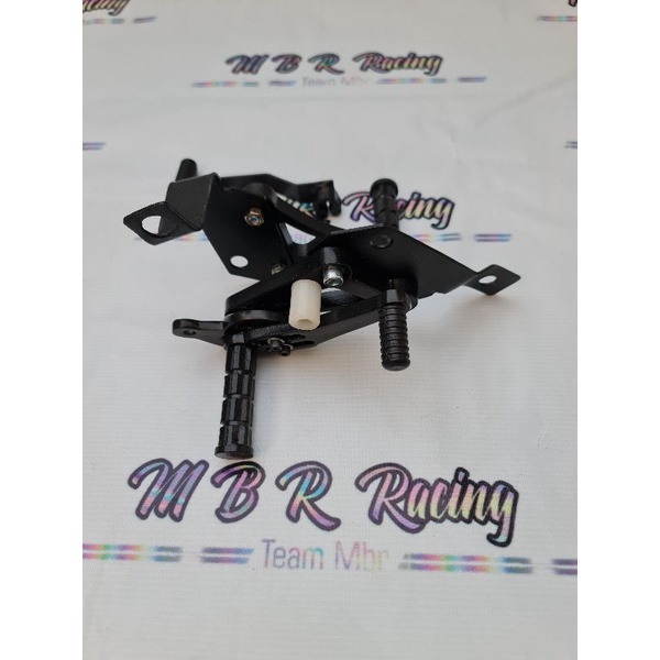 FOOTSTEP UNDERBONE JUPITER Z BURHAN HITAM MODEL NUI SUPER TEBAL