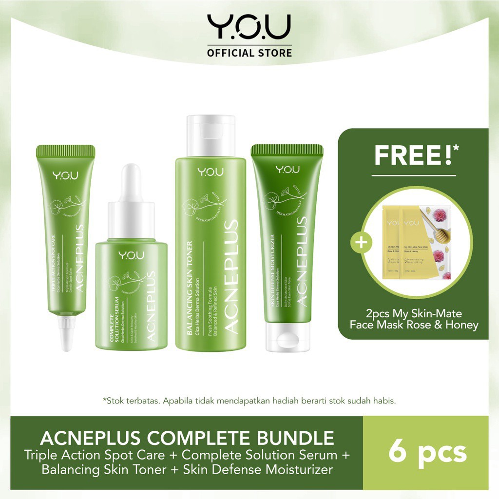 KUMARA STORE - YOU ACNE PLUS SERIES | Acne Spot Gel Obat Jerawat Y.O.U Skincare