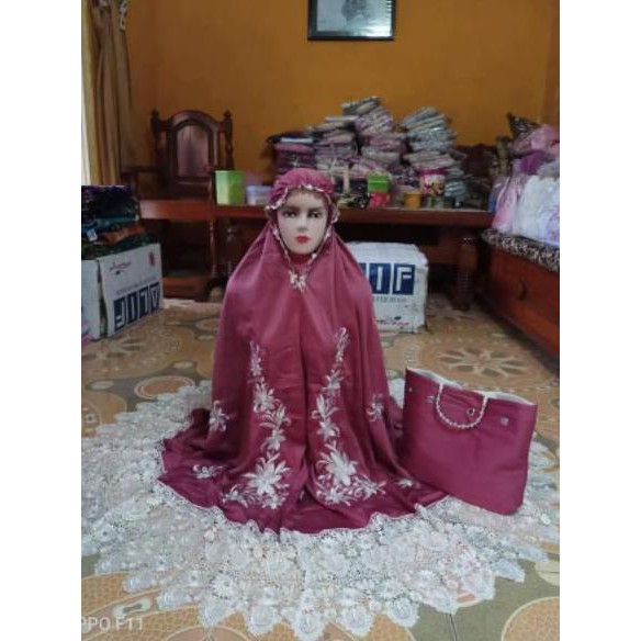 »» Spesial order  UEL Mukena bordir Irvana ✅