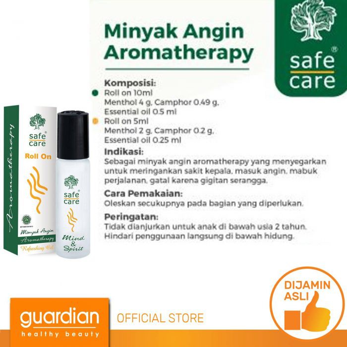 Safe Care Minyak Angin Aromatherapy Refreshing Oil 30 ML