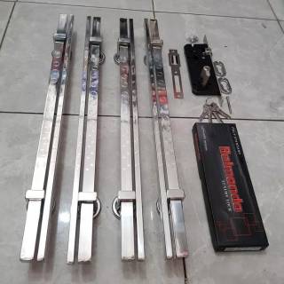  Handle pintu bossini  35cm 2set kunci pelor HARGA PROMO 