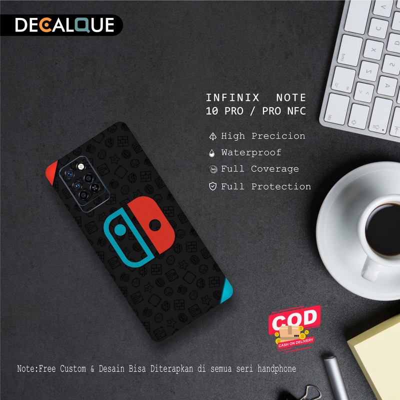 INFINIX NOTE 10 PRO NFC Premium Skin Handphone / Garskin Gadget (ISI 2)