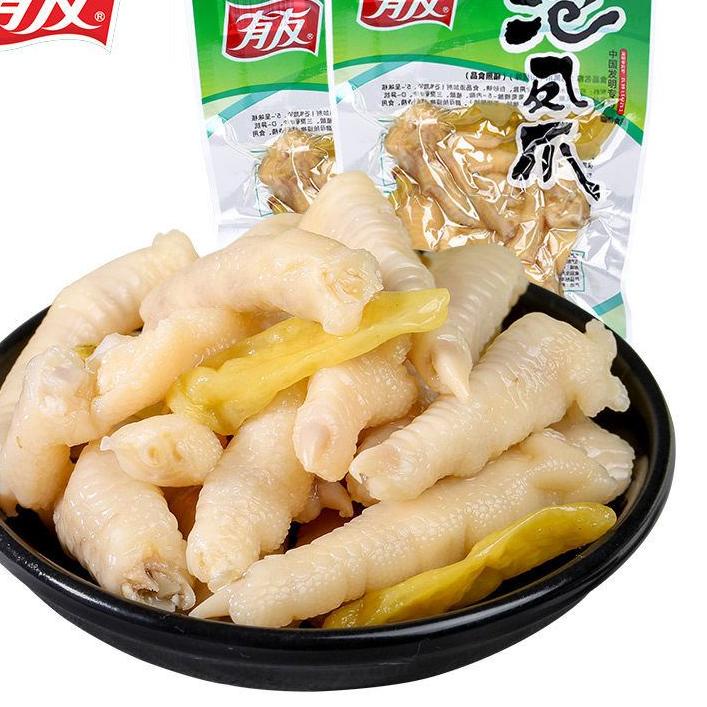 

Big Sale Ceker Ayam Acar Cabe Hijau Youyou - 有友泡凤爪