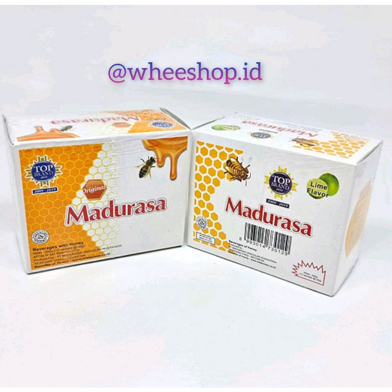 

[WHEE SHOP] MADURASA ORIGINAL / LIME FLAVOR 1 BOX ISI 12 SACHETS @25GRAM