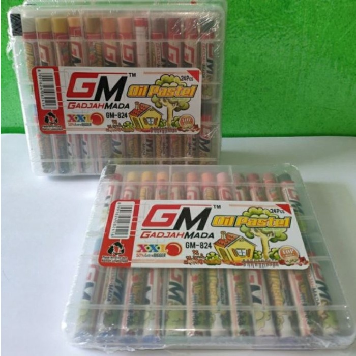 

PASTEL-DRY-OIL- CRAYON / KRAYON OIL PASTEL 24 WARNA MURAH GM 824 -OIL-DRY-PASTEL.