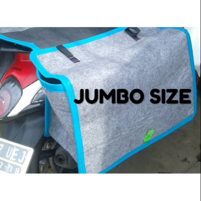 kurir motor jumbo Tas kurir motor jumbo abs tas obrok keranjang bronjong motor