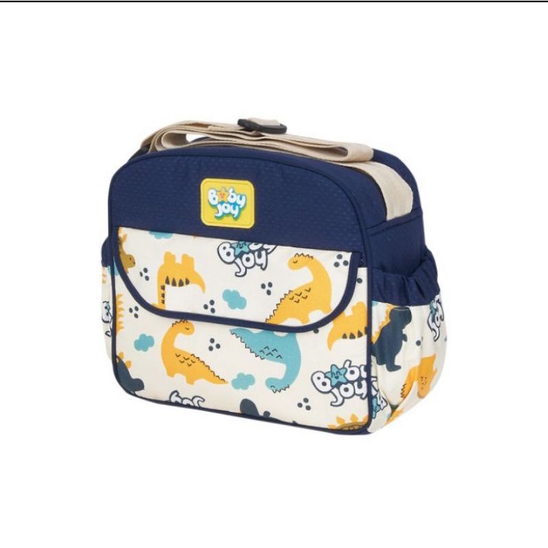 Tas Baby Joy Dino Series Besar Medium Kecil / Tas Perlengkapan Bayi