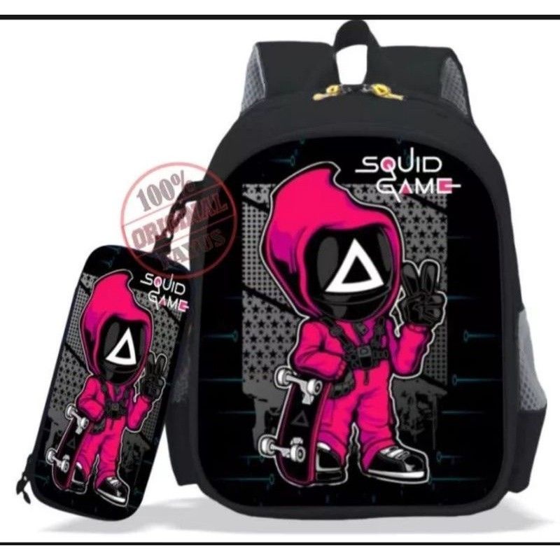 Tas Ransel Anak Sekolah TK-SD/ Tas Ransel Anak SQUID GAME