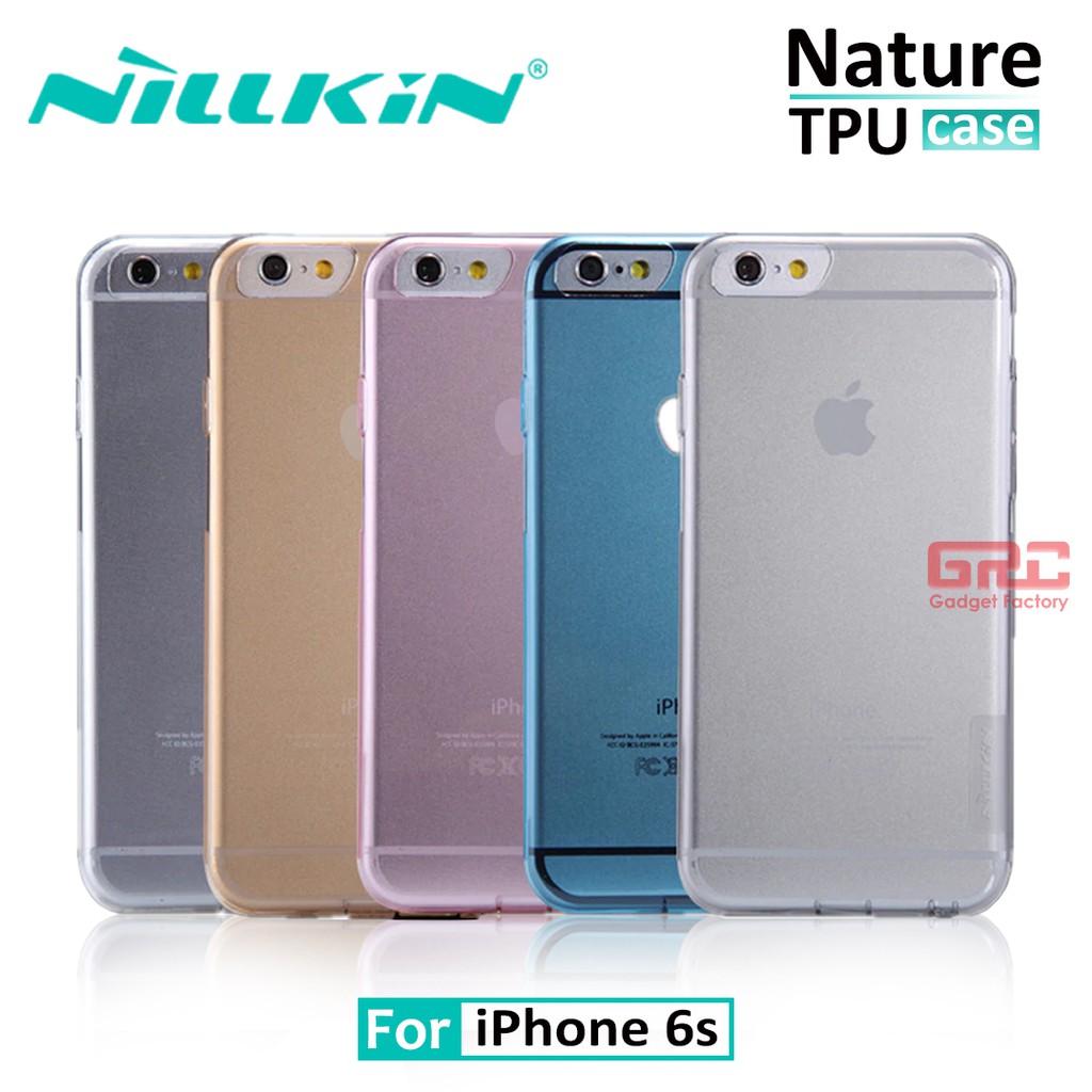 Soft Case Apple iPhone 6 Nillkin Nature Softcase Transparan TPU Original