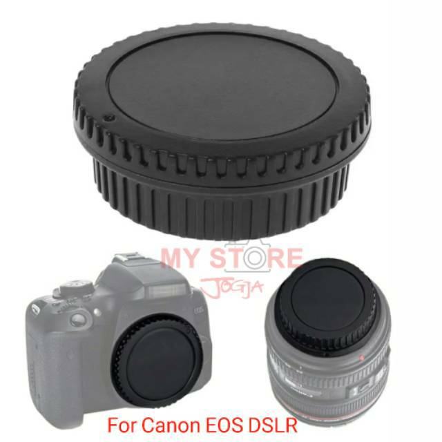Rear lens cap cover & Body cap Canon EOS 550D 650D 700D