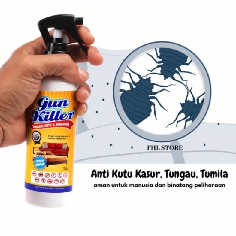 Pembasmi Kutu Kasur Busuk Tungau Kepinding / Anti Kutu Kasur Tungau