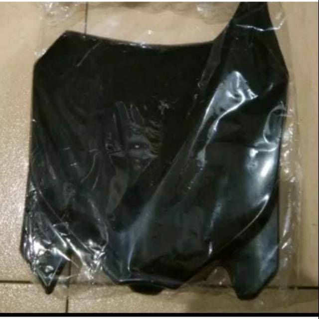 Papan nomor start kx 250 hitam, merah, putih