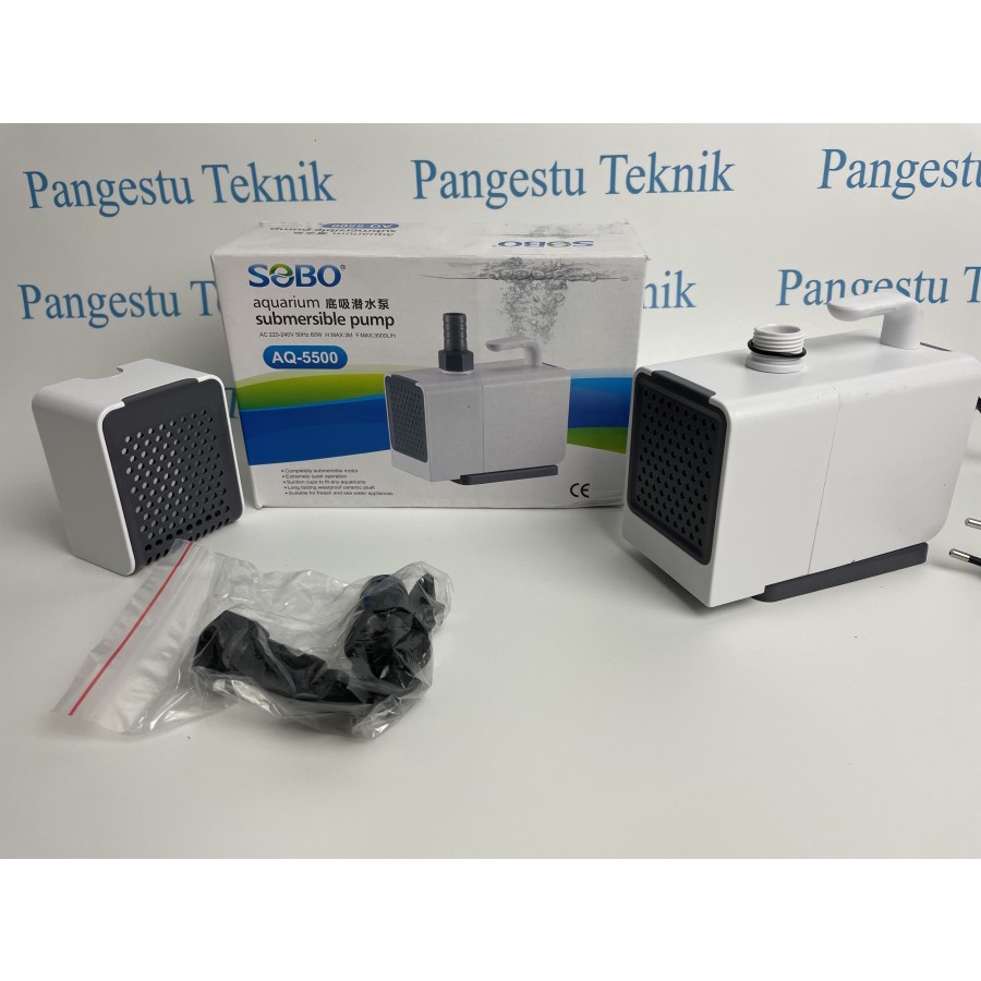 SOBO AQ 5500 Pompa celup Aquarium 3000 L/H aquascape filter (ABC-AQ)