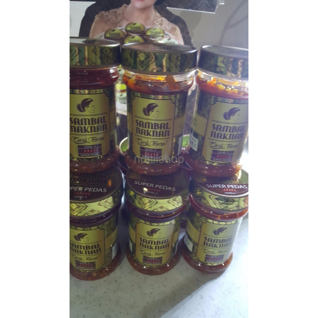 

Sambal Naknan 3 botol sepaket (level 5)