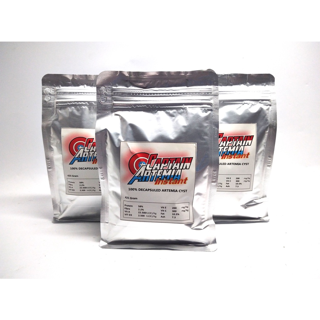 Artemia Instan Artemia Vitellus Vitelus Kaleng 454 gram Asli Original