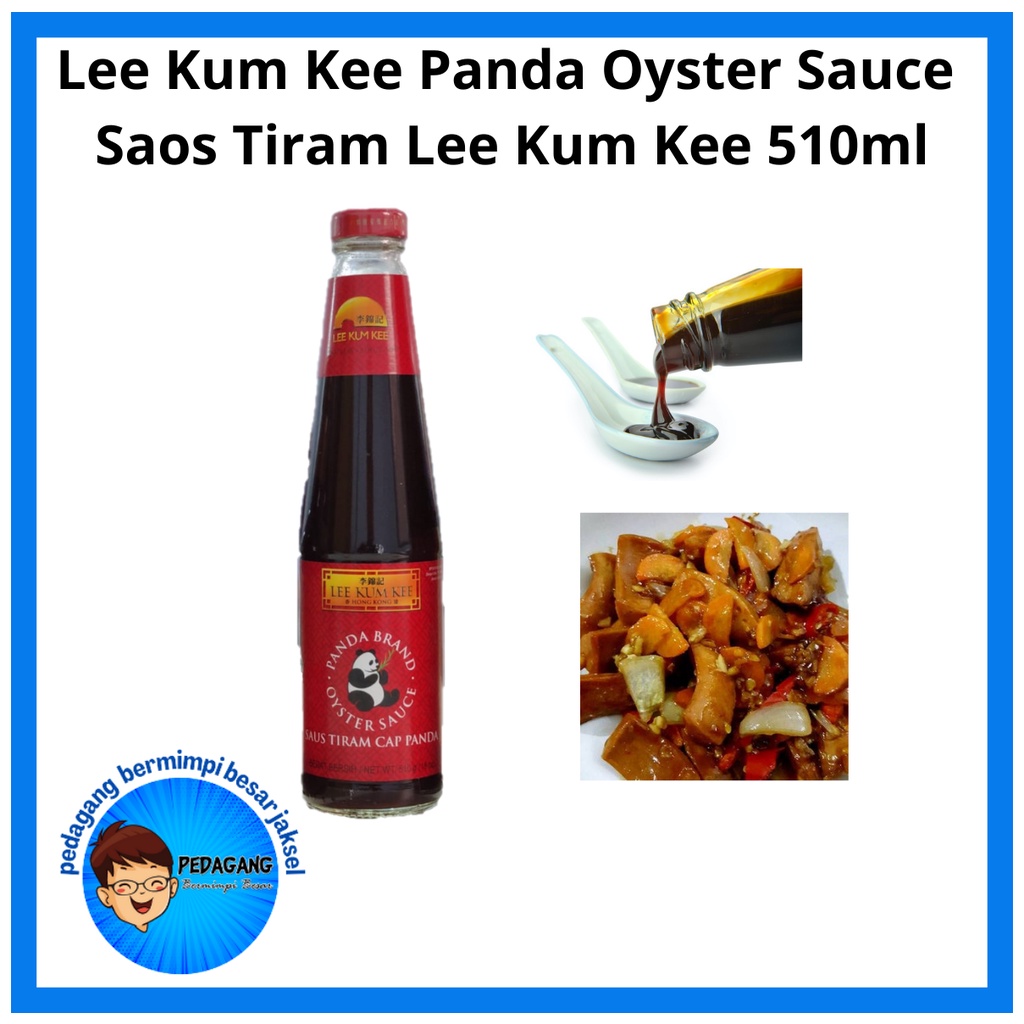 

Lee Kum Kee Panda Oyster Sauce / Saos Tiram Lee Kum Kee 510ml / Saus Tiram