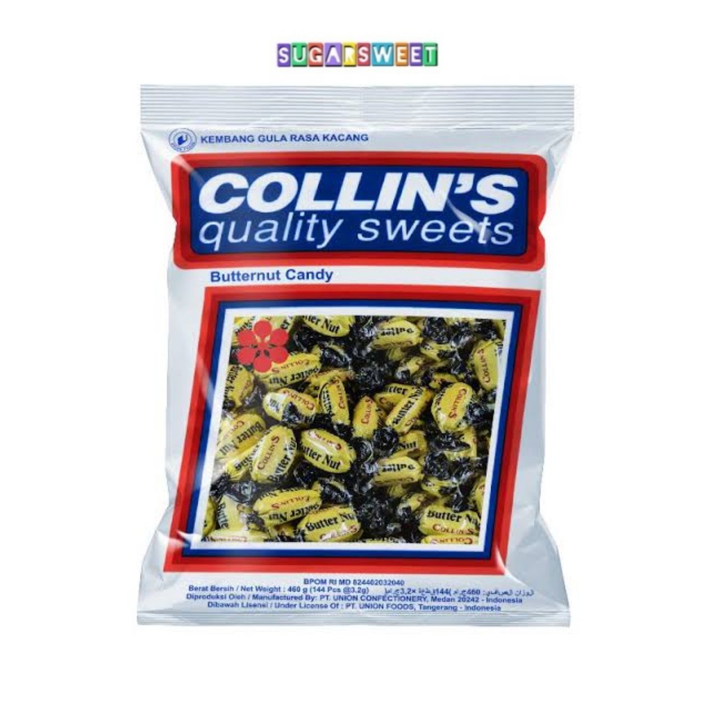 

Permen Collins Butter Nut (1 sak isi 144 pcs)