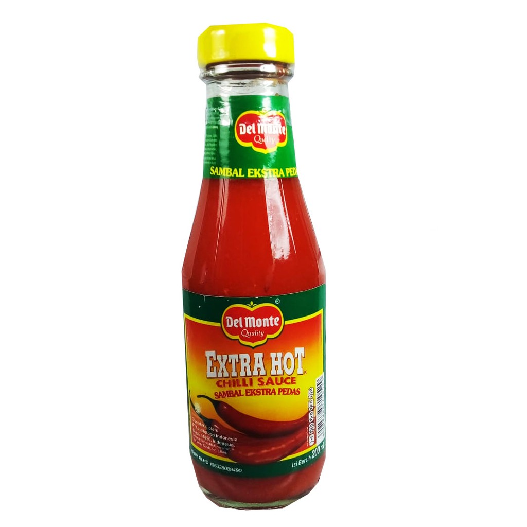 

DEL MONTE EXTRA HOT CHILLI SAUCE 200ML