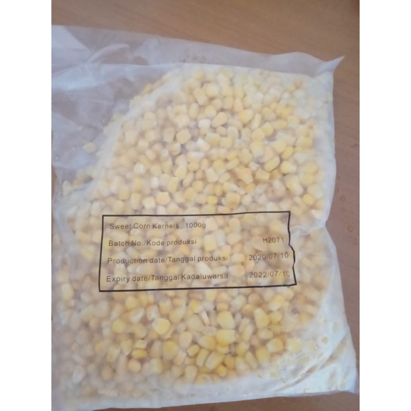 

sweet corn kernel jagung pipil manis frozen 1 kg