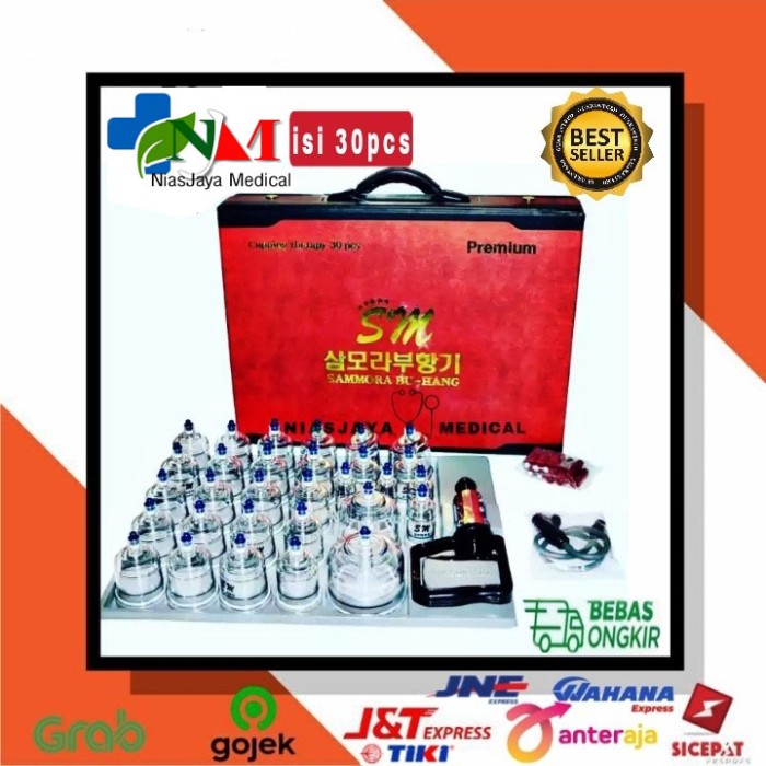 alat bekam sammora 30 cup paket