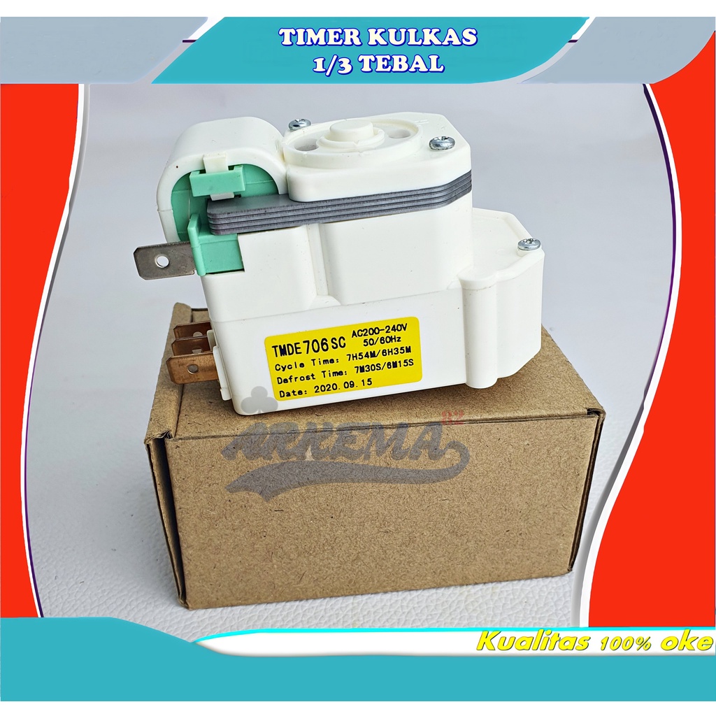 TIMER KULKAS 706 | TIMER KULKAS KULKAS 1-3 TEBAL | TIMER KULKAS DEFROST 706 SC 1 | TMDE706SC KOREA | TIMER