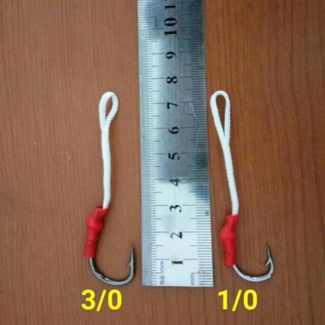 MURAH - KAIL PANCING Asisst hook Jigging