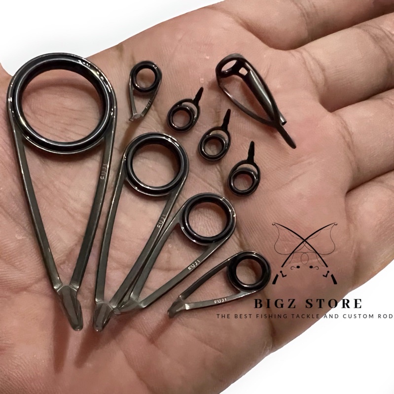 RING GUIDE FUJI ALCONITE K SERIES KAKI PANJANG SPINNING SET ISI 7 SET ISI 8 SET ISI 9 PCS TOP BCMNAT