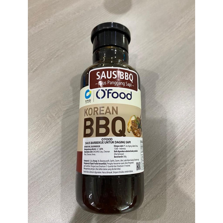

SAUS BEEF BULGOGI MARINADE Daesang Chung Jung One Bumbu Marinasi Daging 500g
