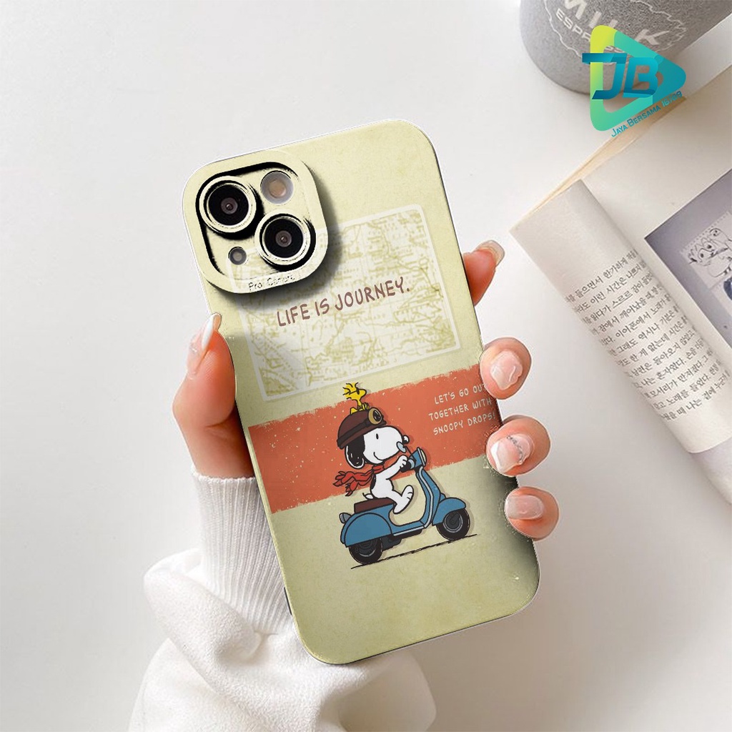 SOFTCASE PROCAMERA CUSTOM SNOOPY OPPO VIVO SAMSUNG REALME XIAOMI IPHONE INFINIX FOR ALL TYPE JB5727