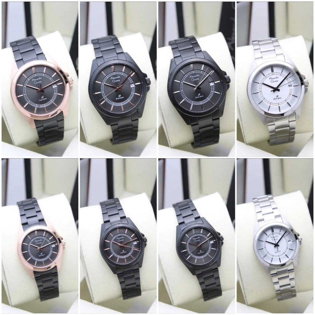 ALEXANDRE CHRISTIE AC 1033 PRIA & WANITA ORIGINAL GARANSI RESMI 1 TAHUN