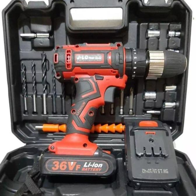cordless drill impact 36V // bor baterai 36V