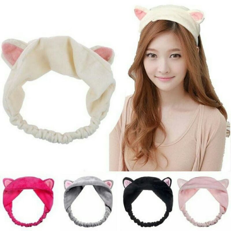 BANDO RAMBUT KOREA HEAD BAND UNTUK CUCI MUKA MAKEUP FASHION - BANDO RAMBUT KOREA