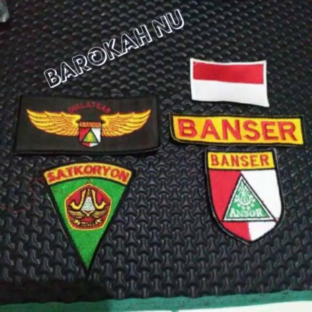 Bordir atribut BANSER| BETGE BANSER