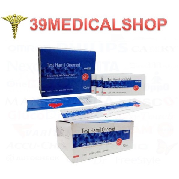 TES HAMIL ONEMED BIRU ECERAN - TEST HCG ONE MED ECERAN