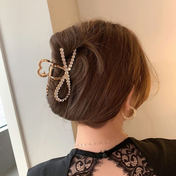 jepit pita mutiara berlian pearl diamond fashion hairclip jje079(2e2)