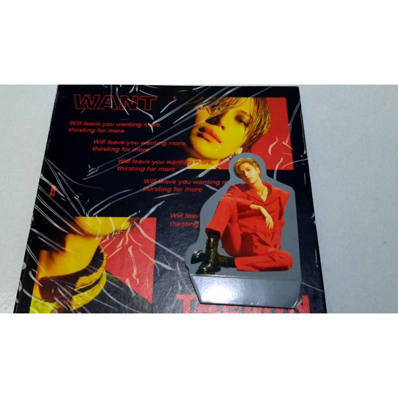 Taemin (SHINee) WANT Album + Standee