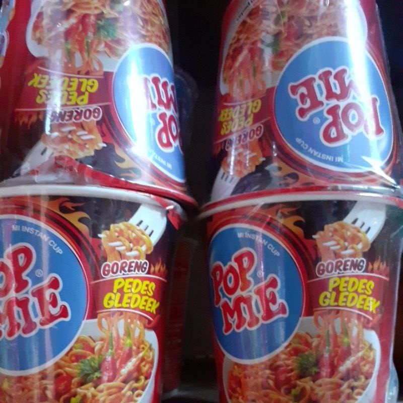 

Mie Pop mie Rasa Goreng Pedes Gledek1/pcs
