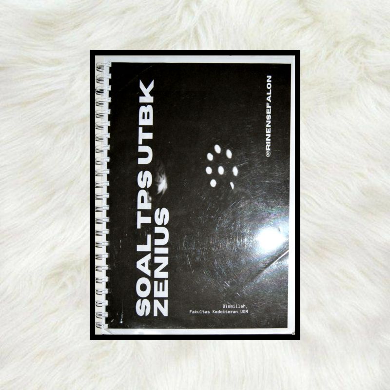 [PRELOVED] PRINT SOAL ZENIUS SBMPTN TPS