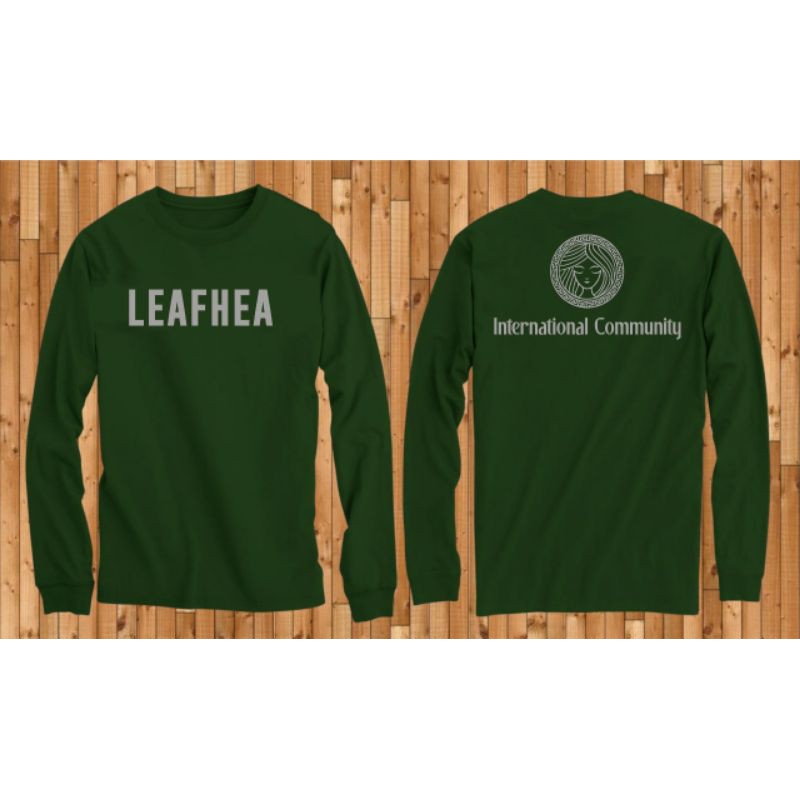 kaos LEAFHEA (Bisa COD/ bayar di rumah)