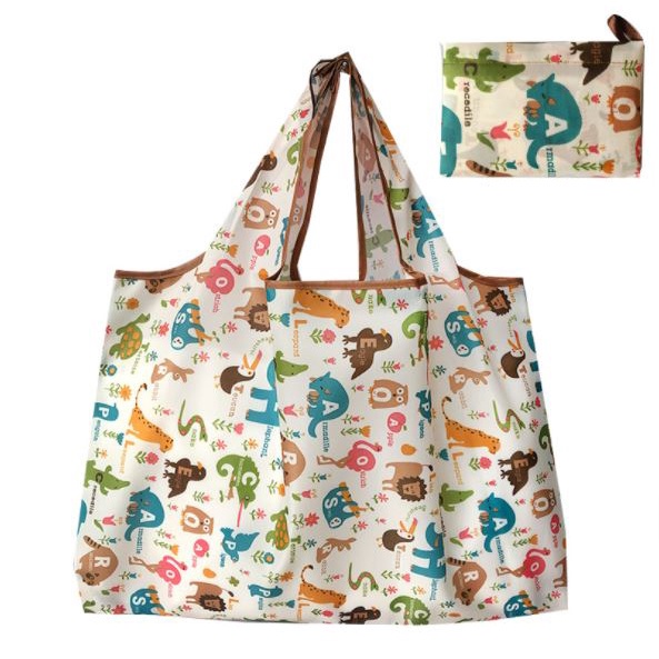 Tas Tote Bag Belanja Wanita Totebag Lipat Shopping Bag Eco Friendly Waterproof