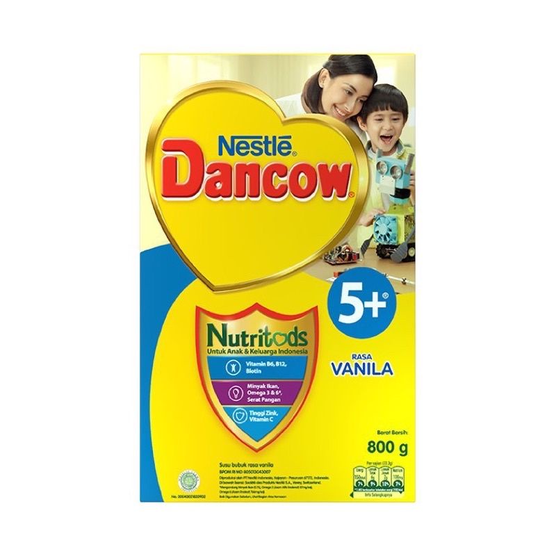 

Dancow 5+ Madu / Vanila / Cokelat 400gr / Susu bubuk Nestle Dancow 5 Plus 400 gram