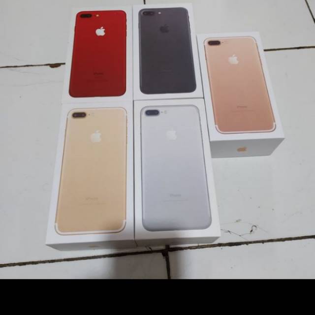 

Dus box iphone 7 plus ready semua warna,free imei