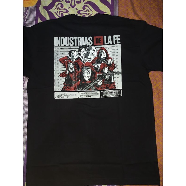 Kaos Faith Industries x Money Heist Collaboration Limited Edition T-shirt