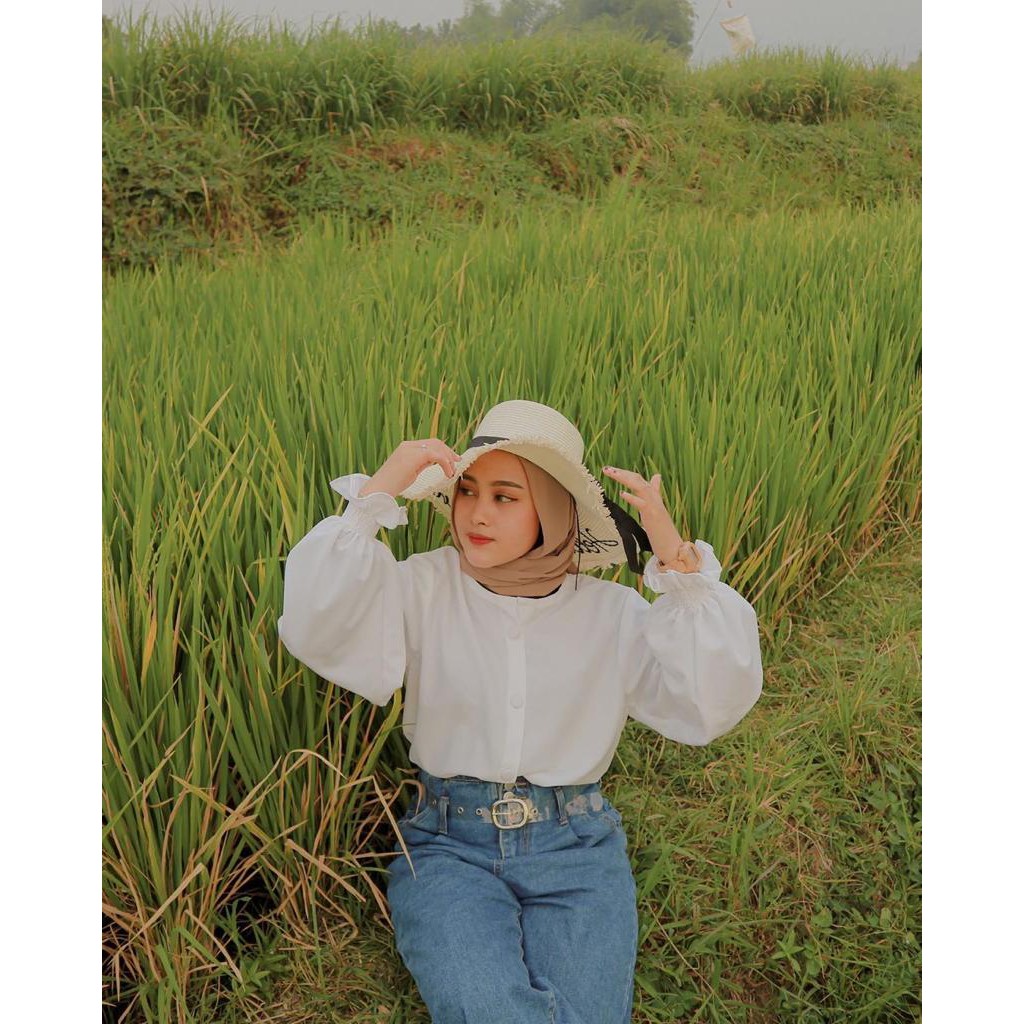 Miska Top / PAKAIAN WANITA - ATASAN CEWEK - BAJU BLOUSE - BAJU KEKINIAN