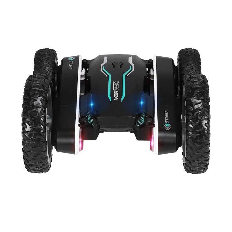 (100% BARANG ORI) Remote Control Stunt Car LED 360 Degree Flip 4WD 2.4G - 898A