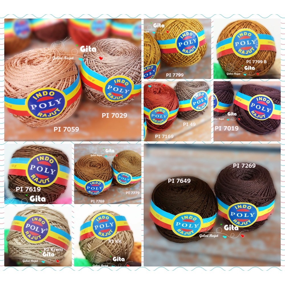 Benang Rajut Poly indo Polyindo Shopee Indonesia Benang Rajut Poly indo Polyindo Shopee Indonesia