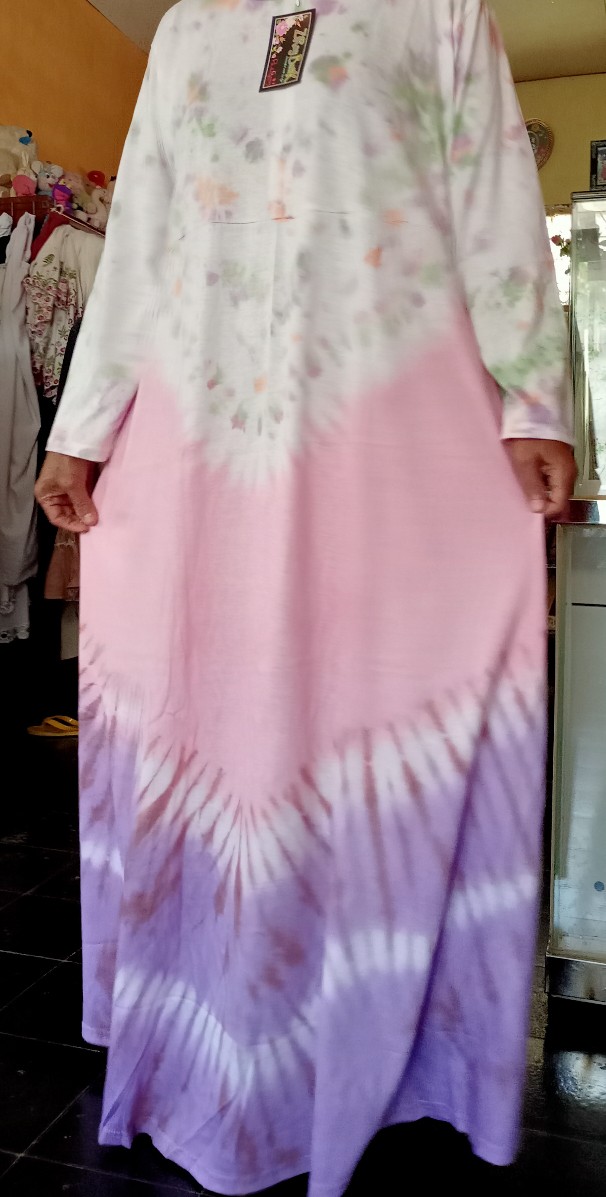 Gamis Kaos Soraya Jumbo Ori Ziray Batik