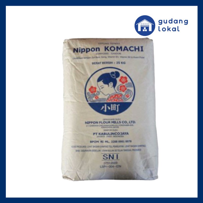 

Tepung Terigu - Komachi 25Kg Bal